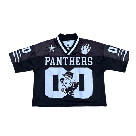 Black “PANTHERS” Jersey